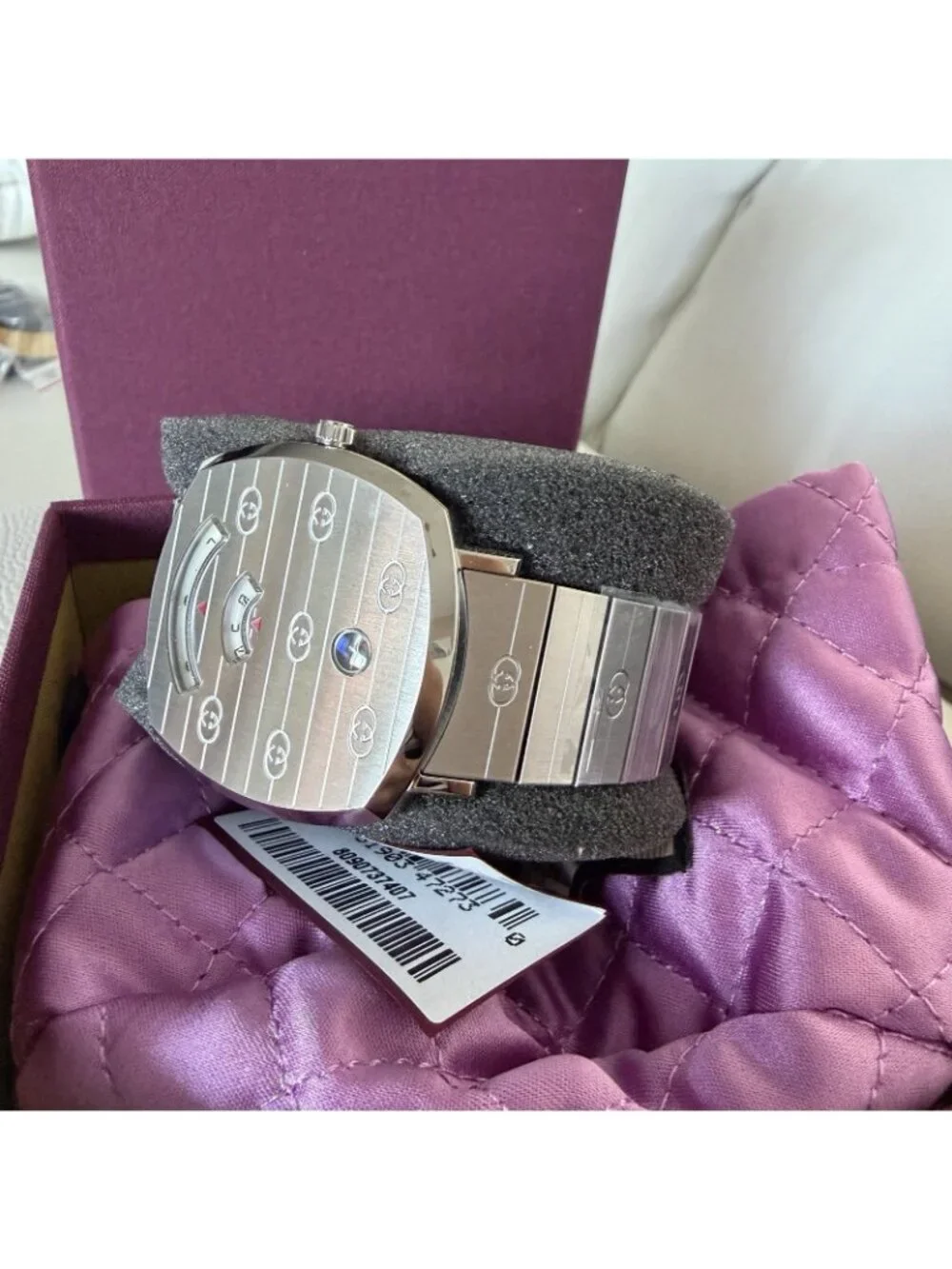Gucci ya157410 silver nominal